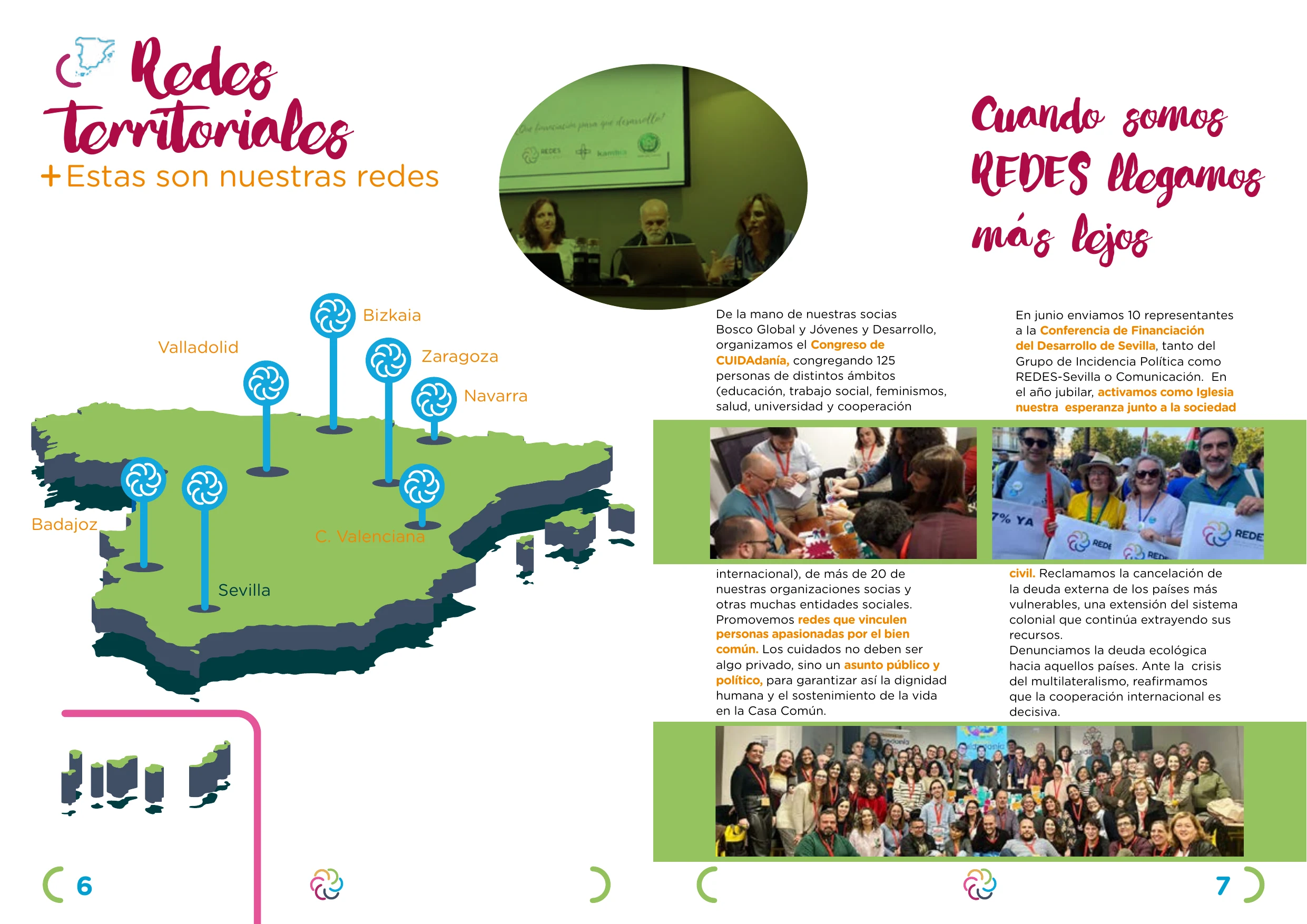 Redes Territoriales · Cuando somos REDES llegamos más lejos