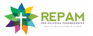 Logo de REPAM - Red Eclesial Panamazonica